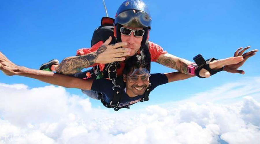 Skydive In Mauritius
